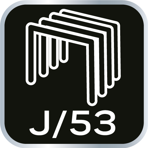 Zszywki typ J, 12 mm, 1000 szt.