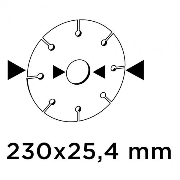 Przecinarka do glazury 1200W, 230x25, zakres ciecia 1000 mm