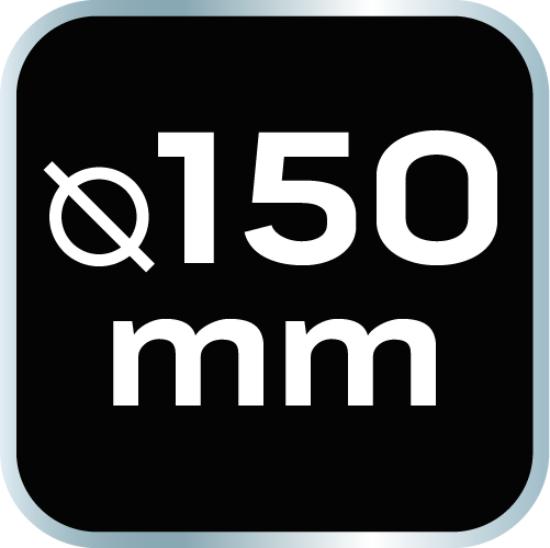 Pad polerski 150 x 50 mm, gąbka ścierna, M14