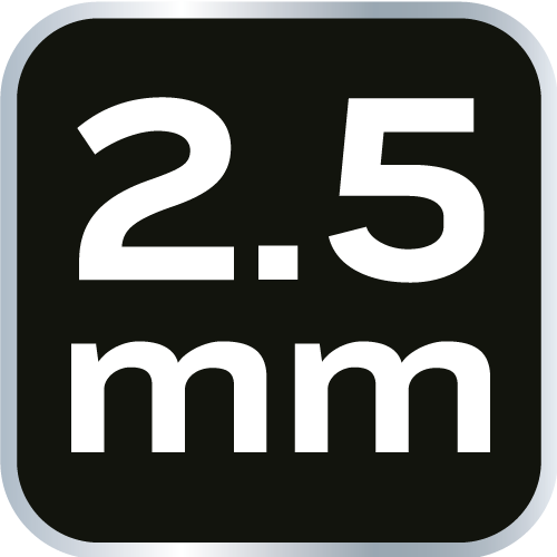 Klucz sześciokątny 2.5 mm, CrV