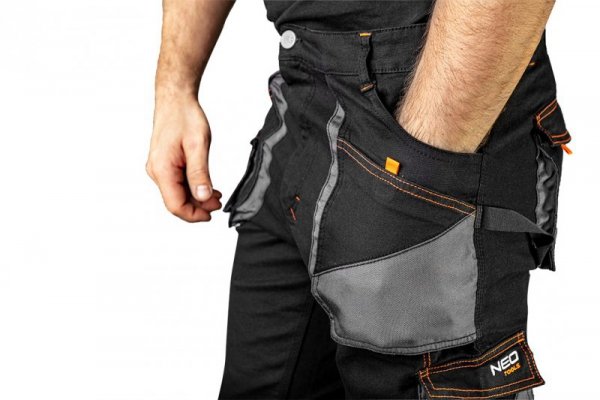 Spodnie robocze HD Slim, pasek, rozmiar XL