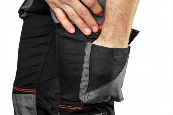 Spodnie robocze HD Slim, pasek, rozmiar XXXL