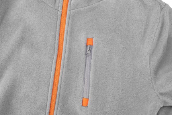 Bluza polarowa, szara, rozmiar XL