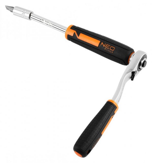 Zestaw nasadek przelotowych 1/4&quot; + 3/8&quot;, 46 szt.