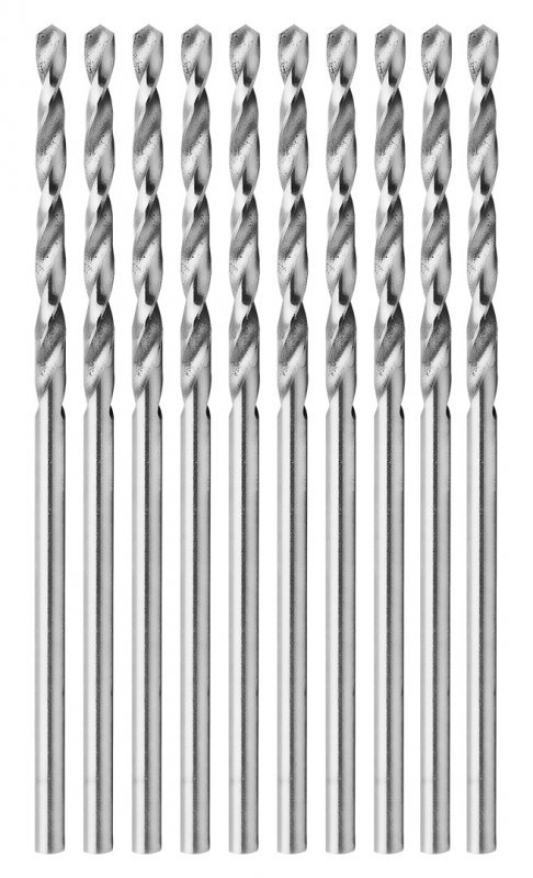 Wiertła do metalu Baildon BASIC DIN 338 RN NWKa 2,5 mm, HSS (S), 57-30 mm, wielokrotność 10