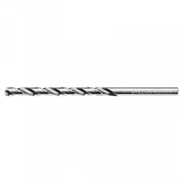 Wiertła do metalu Baildon BASIC DIN 340 RN NWKb 10 mm, HSS (S), 184-121 mm, wielokrotność 5