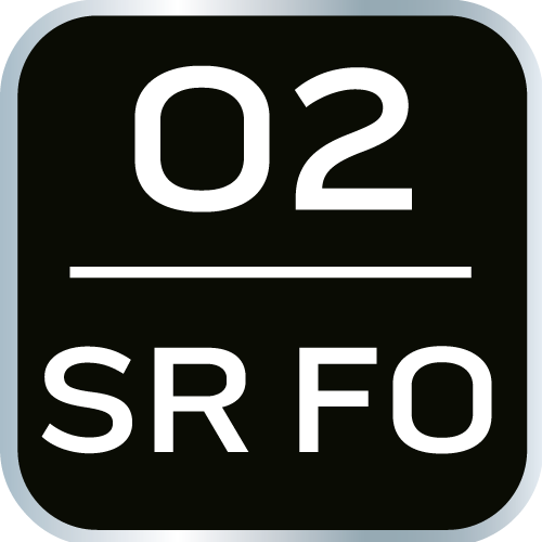 Półbuty robocze O2 SR FO, ultra antislip, rozmiar 43