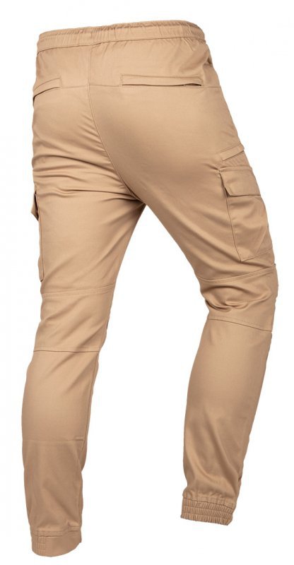 Spodnie robocze OUTDOOR, typu jogger, beżowe, rozmiar XXL