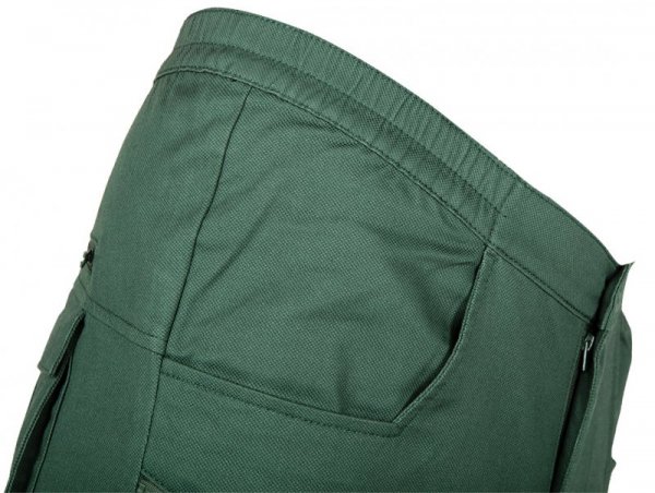 Spodnie robocze OUTDOOR, typu jogger, zielone, rozmiar XL
