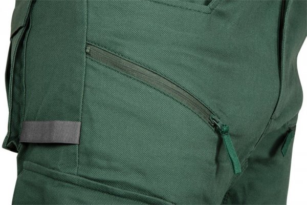 Spodnie robocze OUTDOOR, typu jogger, zielone, rozmiar XXL