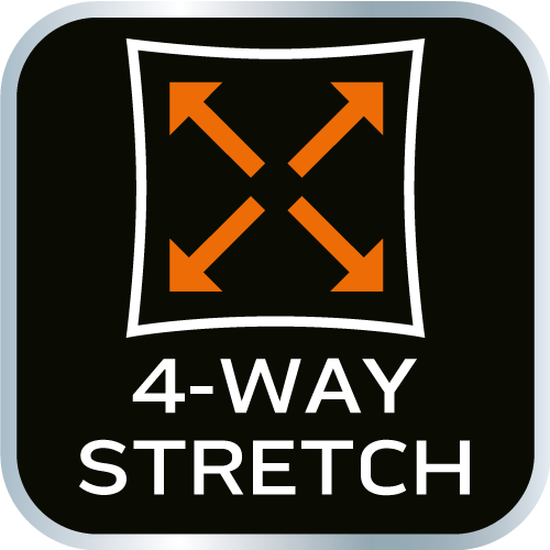Spodnie robocze OUTDOOR, 4 way stretch, zielone-szare, rozmiar XXXL