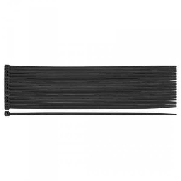 Opaski zaciskowe EXTREME 2.5 x 200 mm, czarne, 100 szt.