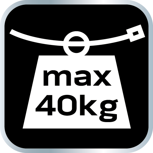 Opaski zaciskowe EXTREME 4.8 × 200 mm, czarne, 100 szt.