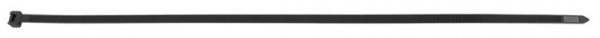 Opaski zaciskowe EXTREME 9.0 × 550 mm, czarne, 50 szt.