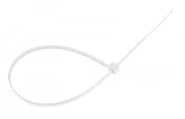Opaski zaciskowe EXTREME 2.5 × 200 mm, białe, 20 szt.