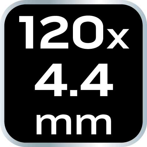 Opaski zaciskowe EXTREME czarne zestaw 75 szt.