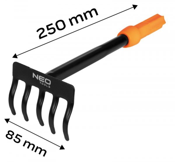 Grabki małe 5 zębów. NEO Click System