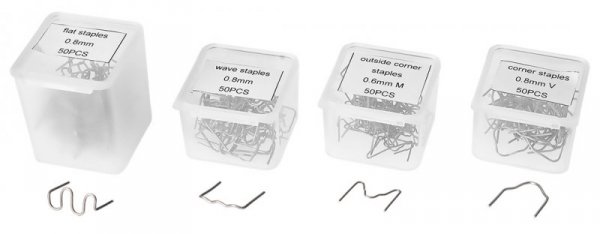 Lutownica do plastiku 50W zestaw + 200 szt zszywek