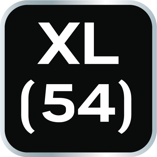 Koszulka z długim rękawem, czarna, rozmiar XL