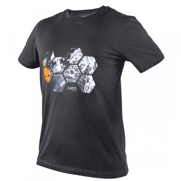 T-shirt z nadrukiem, warsztat, rozmiar S