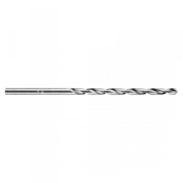 Wiertło do metalu HSS, DIN 340, przedłużane, 4 mm