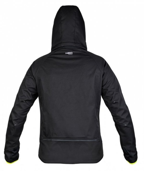 Kurtka Mix&Match Softshell, czarno-żółta, rozmiar L