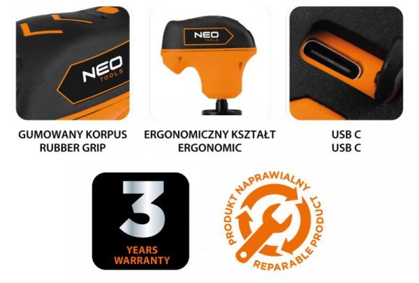 Mini urządzenie wielofunkcyjne/polerka 4V, Li-Ion, USB-C
