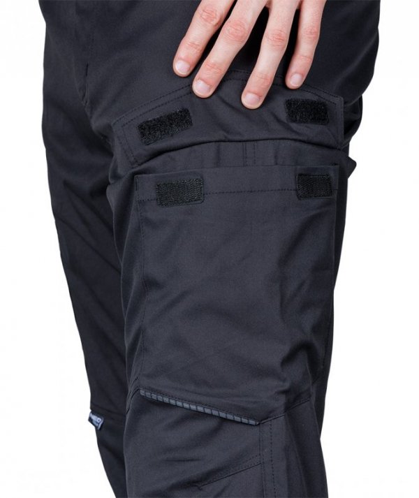 Spodnie robocze Mix&Match, stretch, czarne, rozmiar S