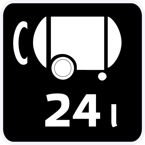 Kompresor bezolejowy 24 l
