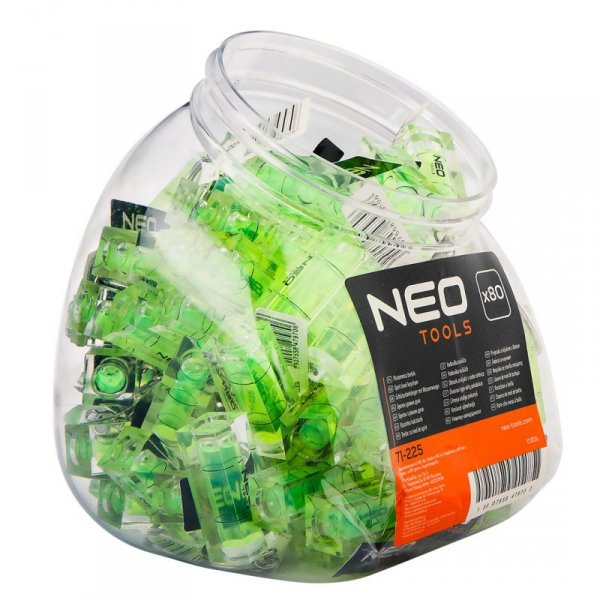 Poziomnica brelok NEO, wielokrotność 80 szt.