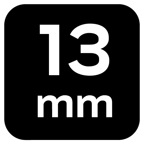 Uchwyt narzędziowy ze stali węglowej fi 13, 10 szt.