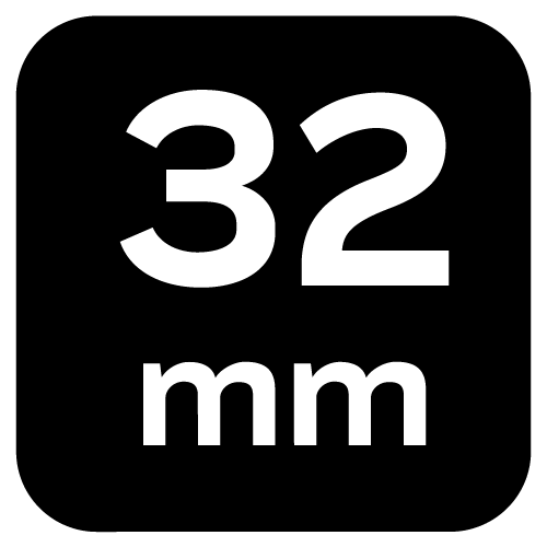 Uchwyt narzędziowy ze stali węglowej fi 32, 10 szt.