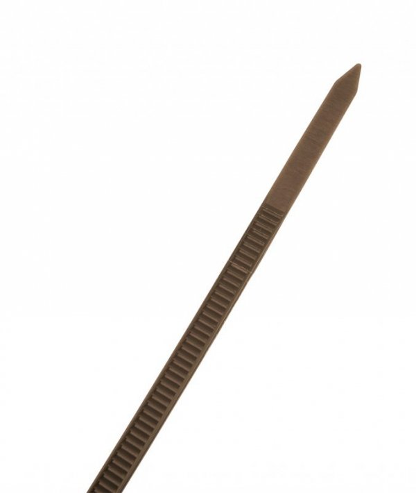 Opaski zaciskowe ogrodowe 4,8 x 160mm, 50 szt., brązowe (5 szt.)