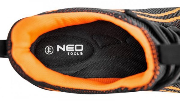Półbuty robocze S1 SR Neo Air, stalowy podnosek, pomarańczowe, rozmiar 44