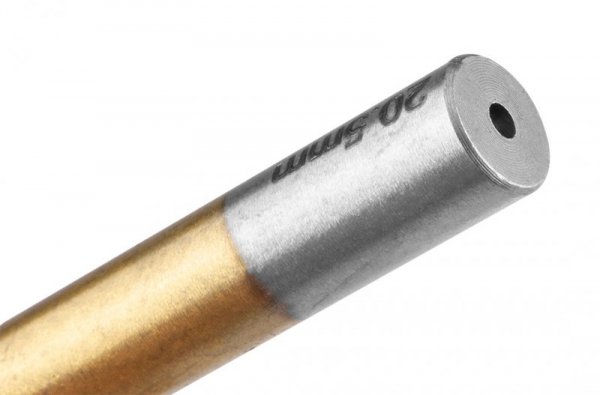 Wiertła fazujące stożkowe pogłębiacze TiN, 6.3-20.5 mm, zestaw 6 szt.