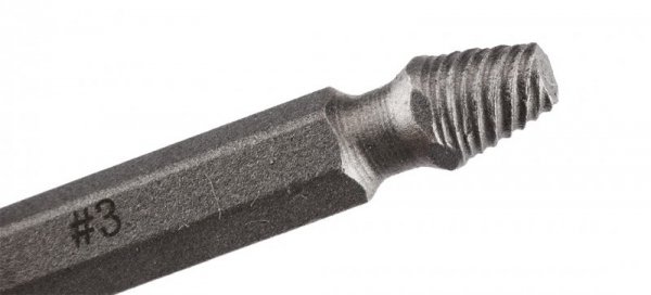 Wykrętaki dwustronne do zerwanych śrub lub uszkodzonych gniazd, zestaw 4 szt.