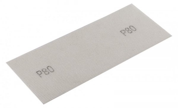 Siatka ścierna biała 115 x 280 mm, P80 (3 szt.)