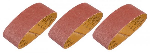 Pasy bezkońcowe 75 x 533 mm, P120, 3 szt.