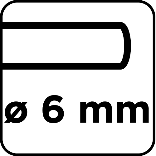 Ściernica listkowa trzpieniowa 30 x 15 x 6 mm, P120 (3 szt.)