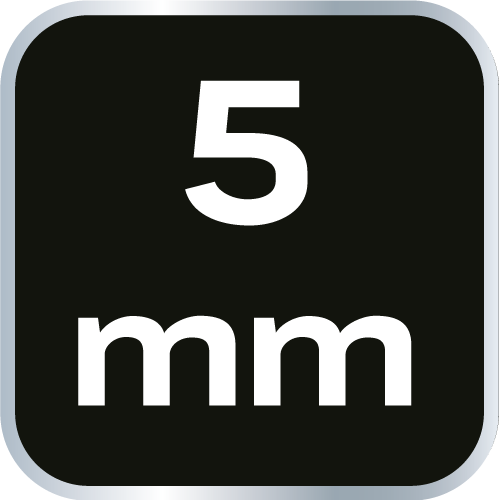 Nasadka sześciokątna 1/4&quot;, 5 mm, superlock