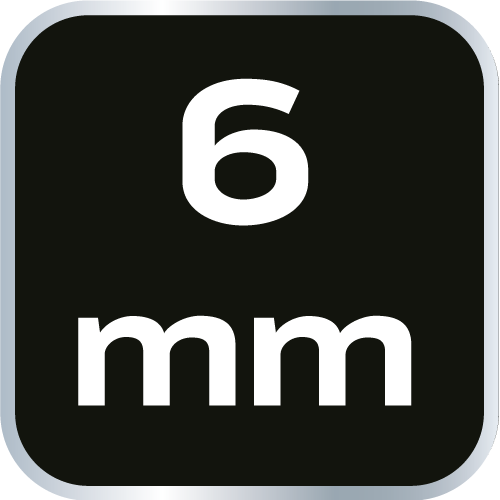 Nasadka sześciokątna 1/4&quot;, 6 mm, superlock