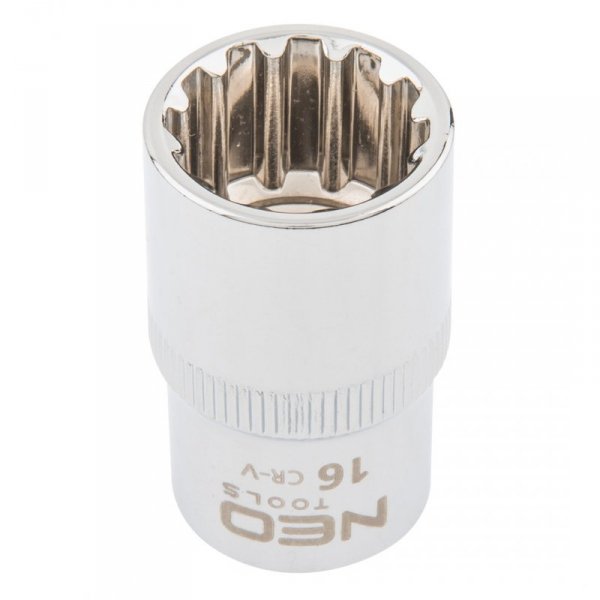 Nasadka Spline 1/2&quot;, 16 mm