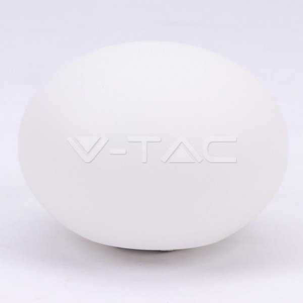 Oprawa Ogrodowa V-TAC LED Kamień Owalny 20cm Ładowanie Pilot IP67 VT-7801 RGBW 18lm