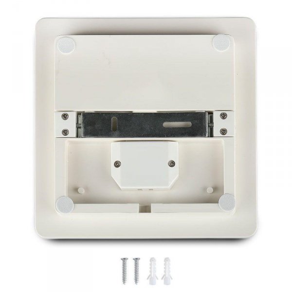 Plafon Natynkowy Kwadrat V-TAC 15W LED SAMSUNG CHIP IP44 100Lm/W VT-8033 6400K 1500lm 3 Lata Gwarancji