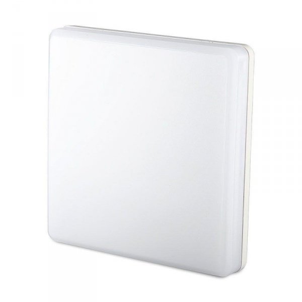 Plafon Natynkowy Kwadrat V-TAC 25W LED SAMSUNG CHIP IP44 100Lm/W VT-8066 4000K 2500lm 3 Lata Gwarancji