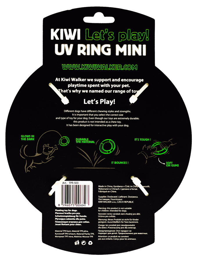 Kiwi Walker Let's Play! GLOW RING Mini