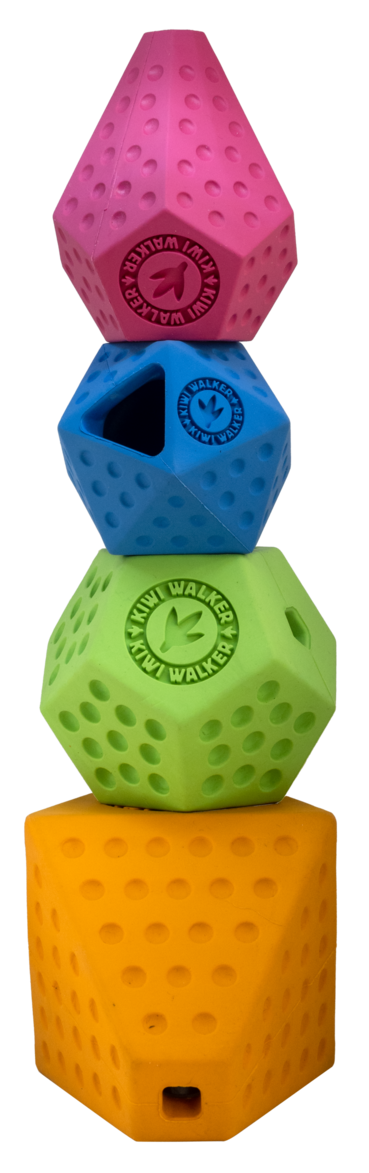 Kiwi Walker Smaczna Bryła ICOSABALL Mini pomarańczowa