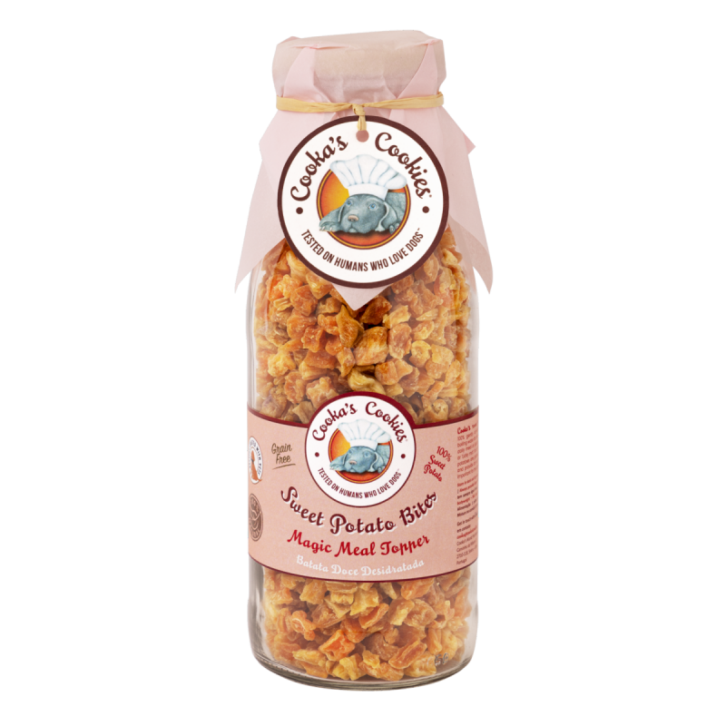 Cooka’s Cookies SWEET POTATO BITES Kąski ze słodkiego ziemniaka 250g