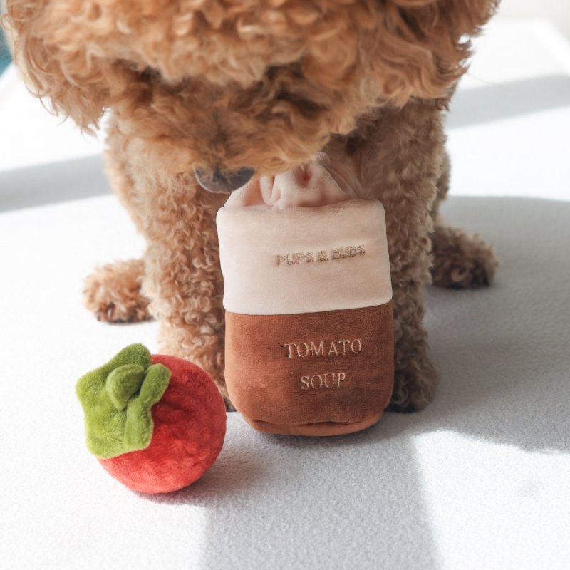 Pups &amp; Bubs TOMATO SOUP Zupa pomidorowa zabawka węchowa 