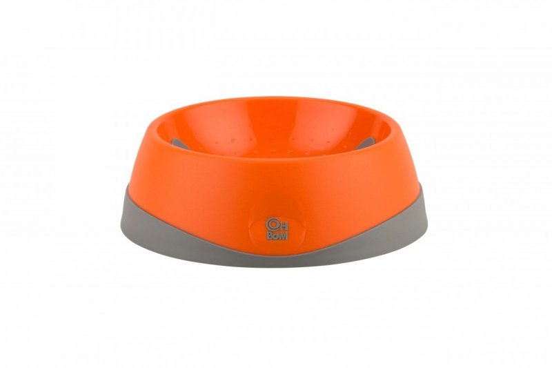 OH Bowl® Miska dbająca o higienę jamy ustnej psa Pomarańczowa rozmiar M